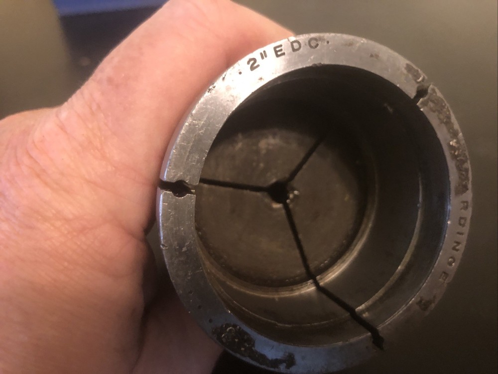 Hardinge 2” EDC Step Collet