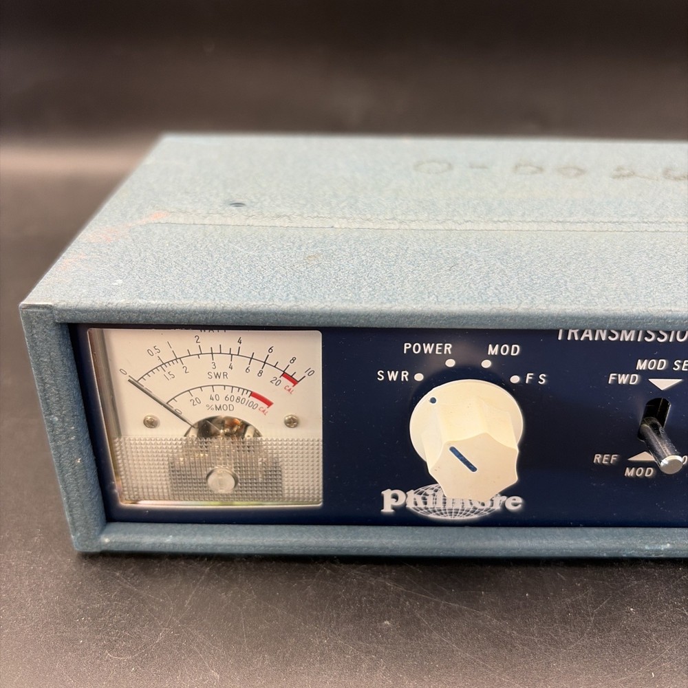 Philmore Model FSM55 4-Way Transmitter Analyzer for Ham Radios. Untested