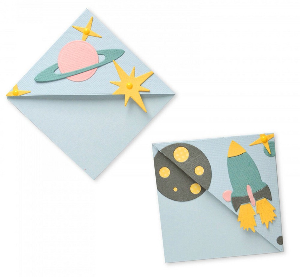 Sizzix Thinlits Space 11pc set #663414 Retail $12.99 by Emily Tootle