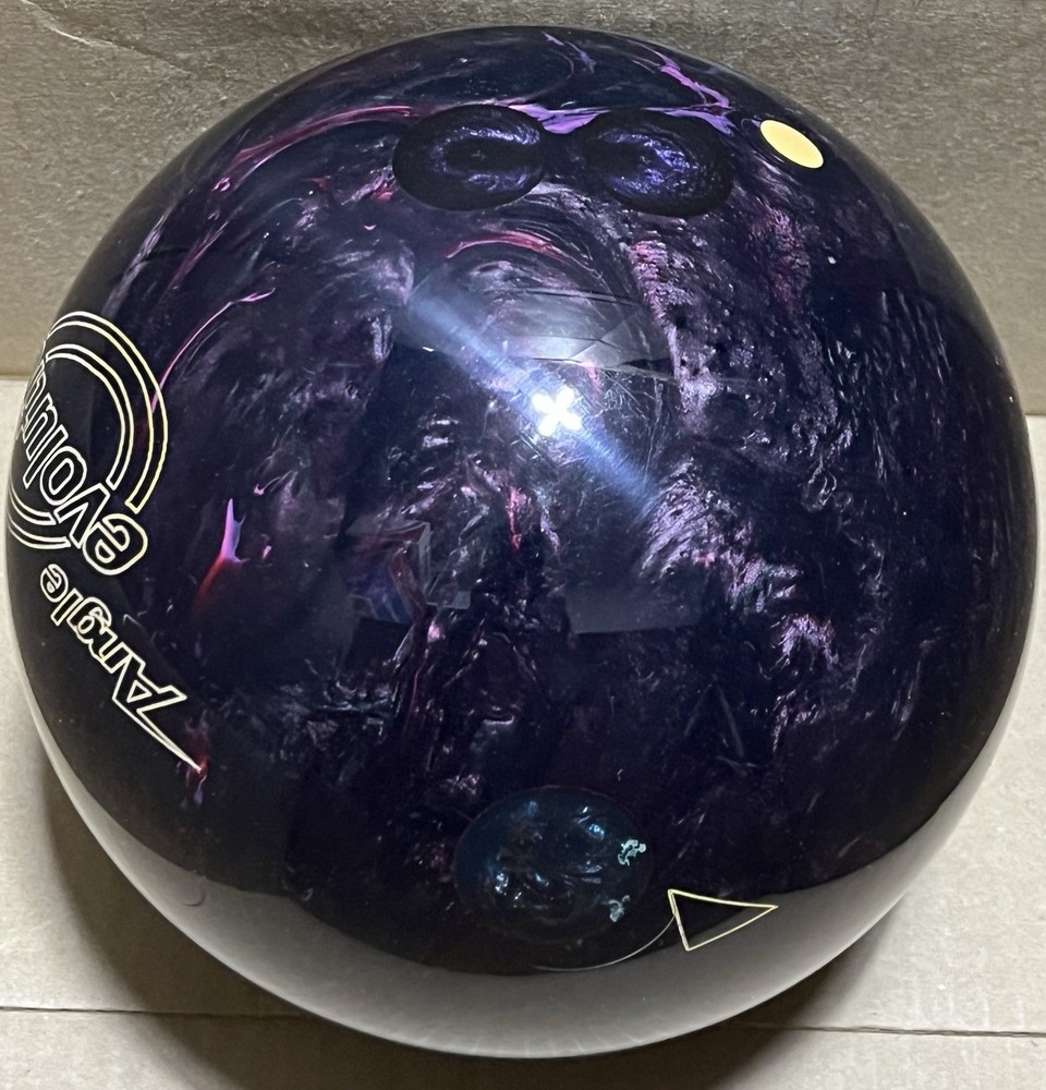 AMF Angle Evolution Reactive heavy 15 lb Bowling Ball Used Fully Plugged