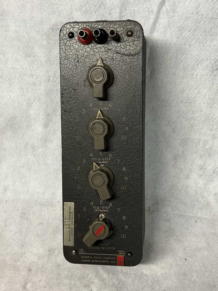 Vintage General Radio Decade Resistor