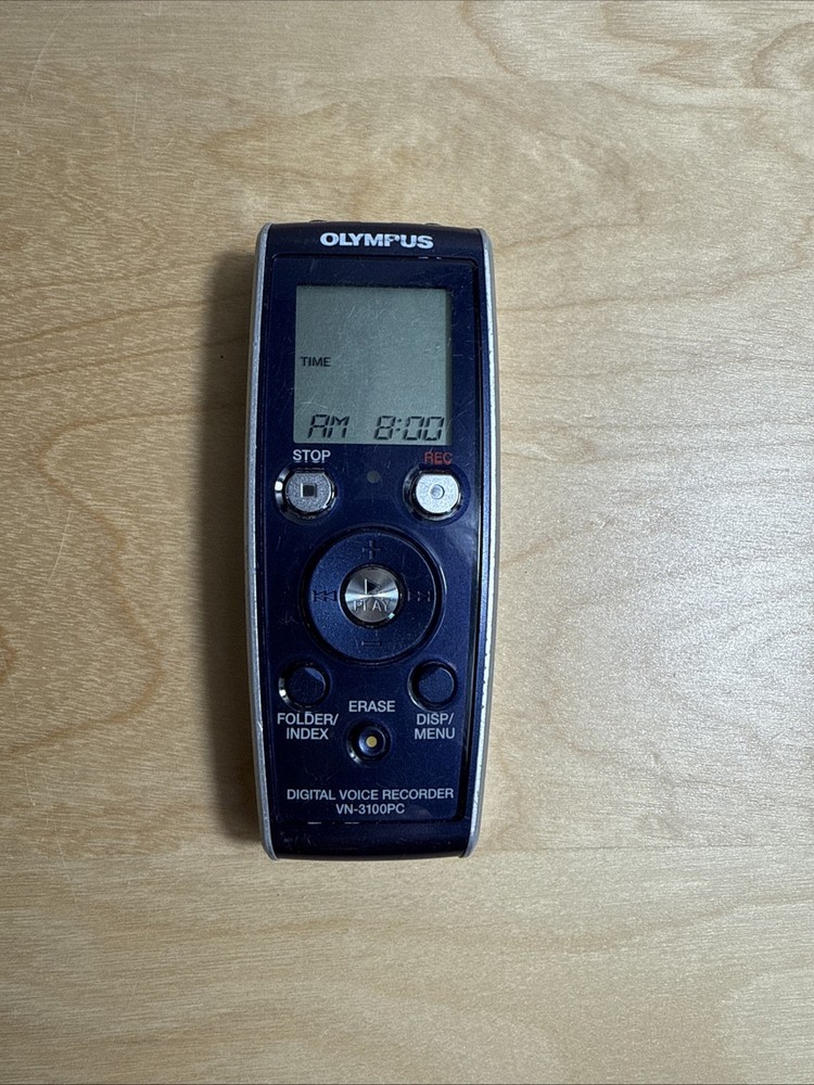 WORKING Olympus Handheld Digital Voice Recorder VN-3100PC