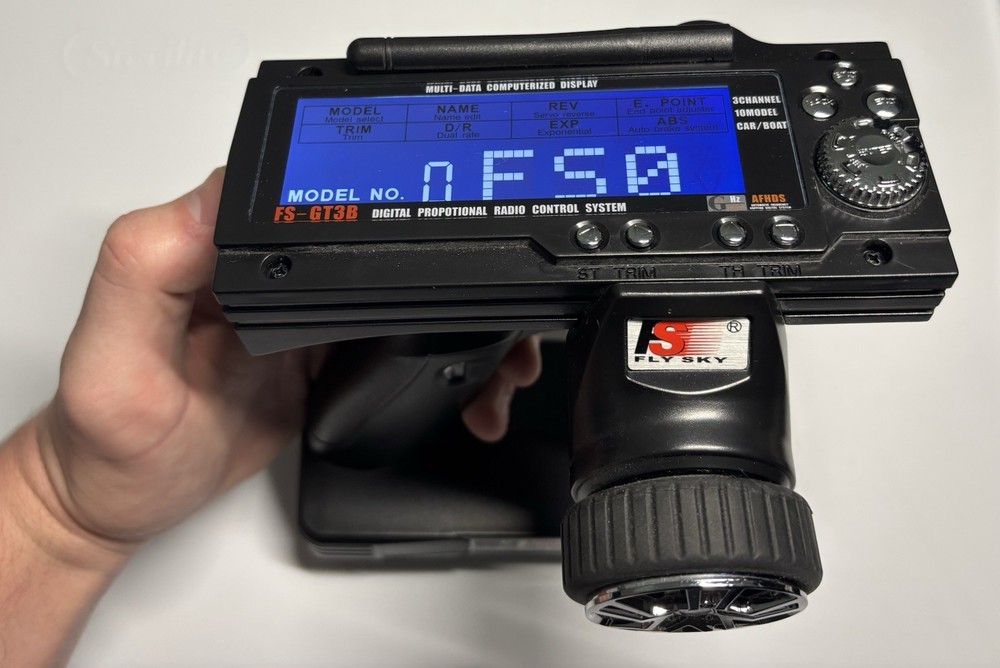 Sabertooth 2x12 Motor Driver + FlySky FS-GT3B 3CH RC Transmitter w/ Receiver