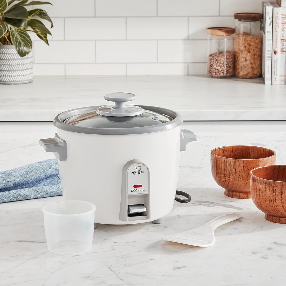 3 Cup Rice Cooker/Steamer White