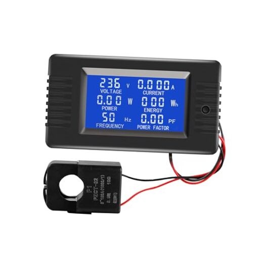 AC Current Voltage Amperage Power 1 Piece AC 100A Meter(Split Core Transformer)