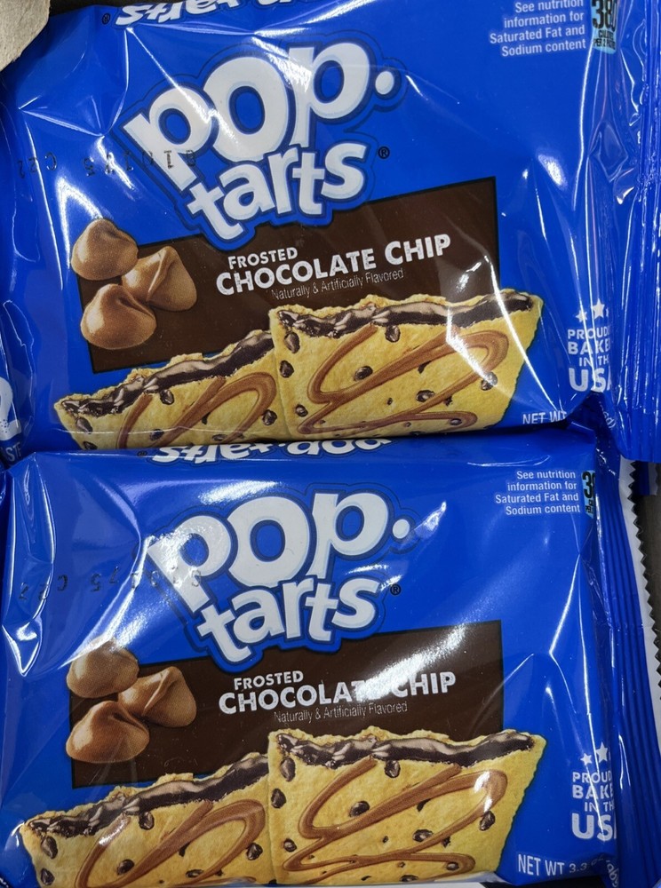 6 Chocolate Pop Tart Pouches