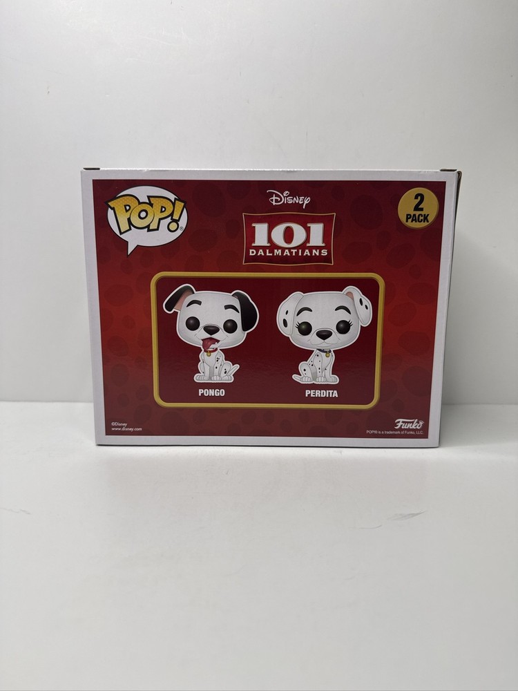 Funko Pop Disney 101 Dalmatians Pongo & Perdita 2-Pack
