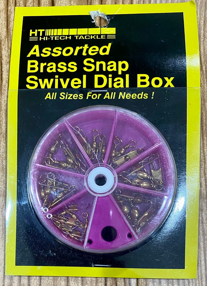 HT- Brass Snap Swivel Dial Box