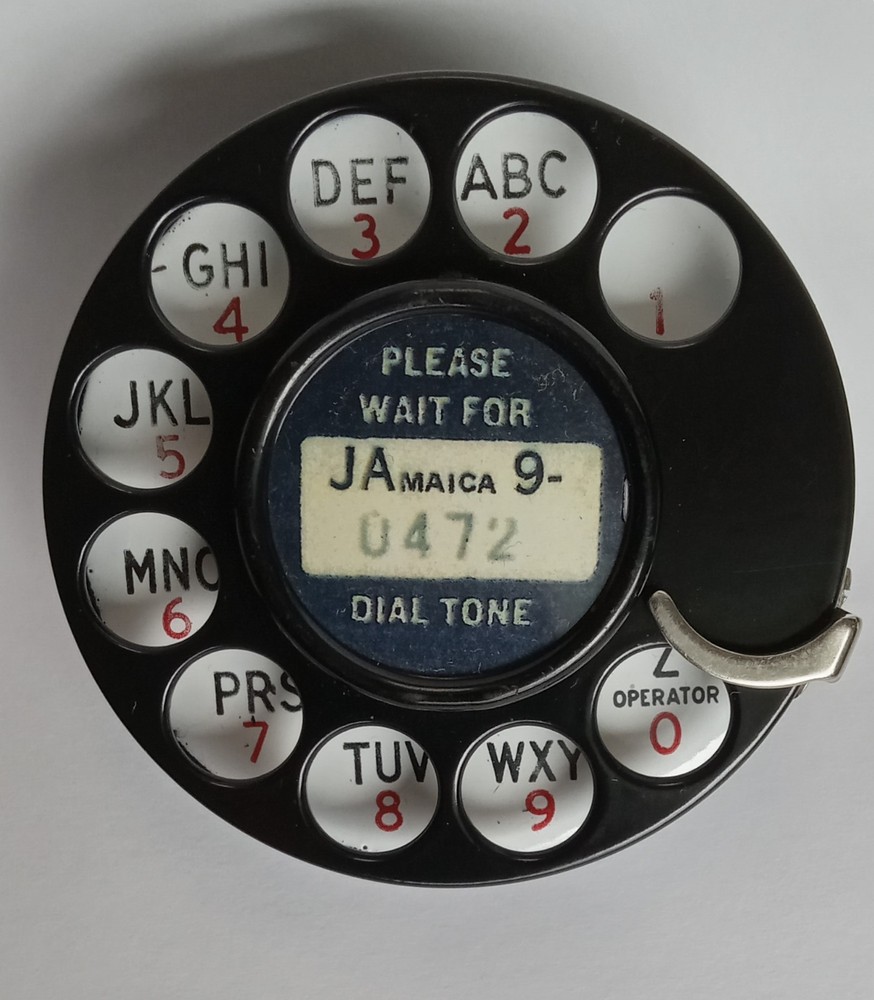 Antique telephone Western Electric 2HB dial Refurbished