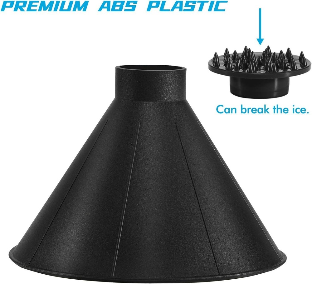 Cone Magic Ice Scraper for Windshield - Perfect Winter Gift Set