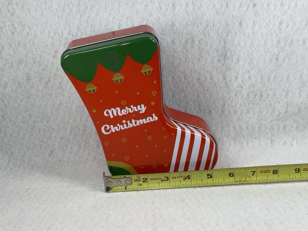 Christmas Stocking Candy Tin