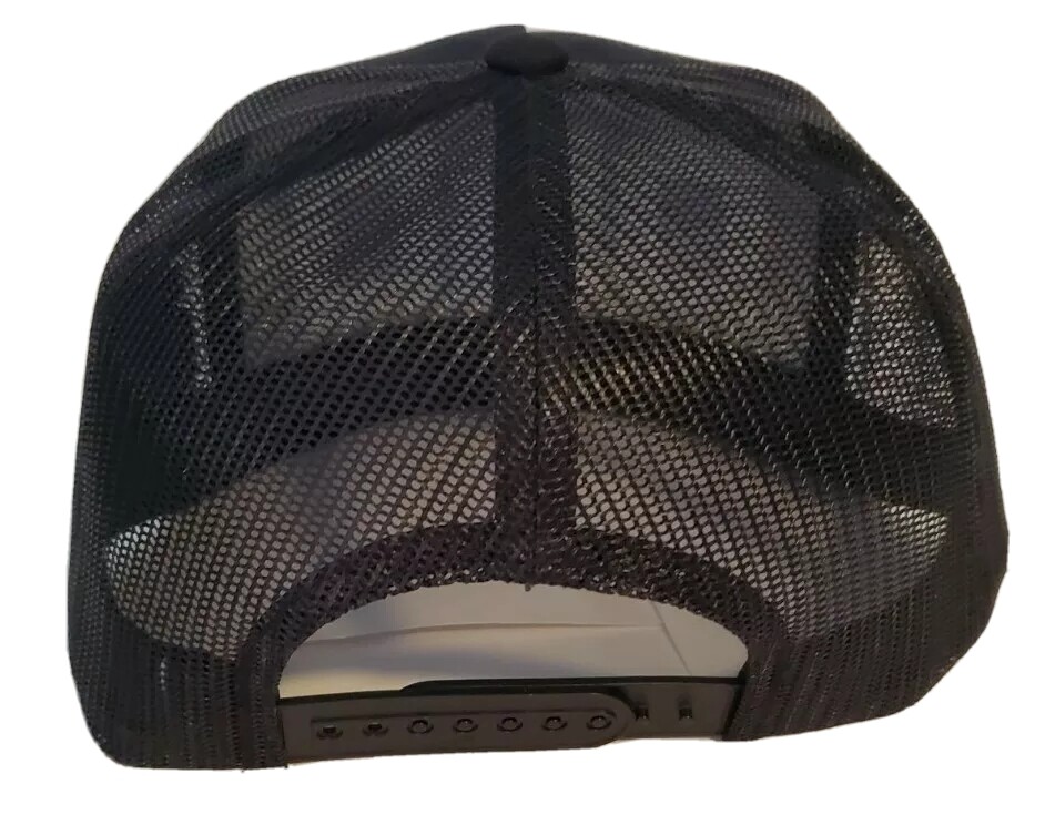 MORELOS PLACA A LADO HAT MESH TRUCKER BLACK SNAP BACK ADJUSTABLE NEW