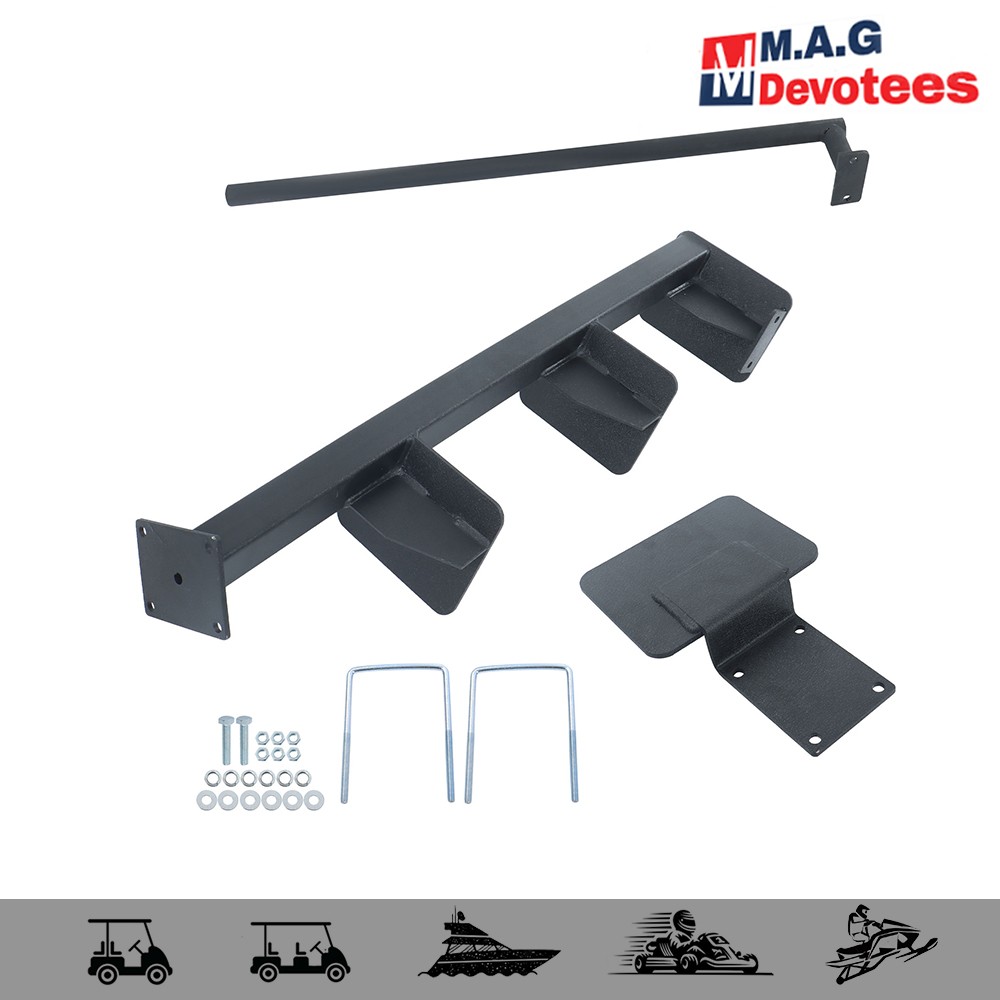 Heavy-Duty Boat Step Deep ''V'' For Universal Boat Trailer Steps With Handle
