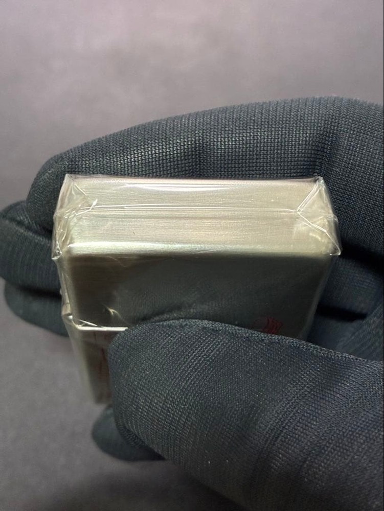 Zippo Marlboro Diet Butcher Silver 2 Sided Processing Lighter Regular Japan