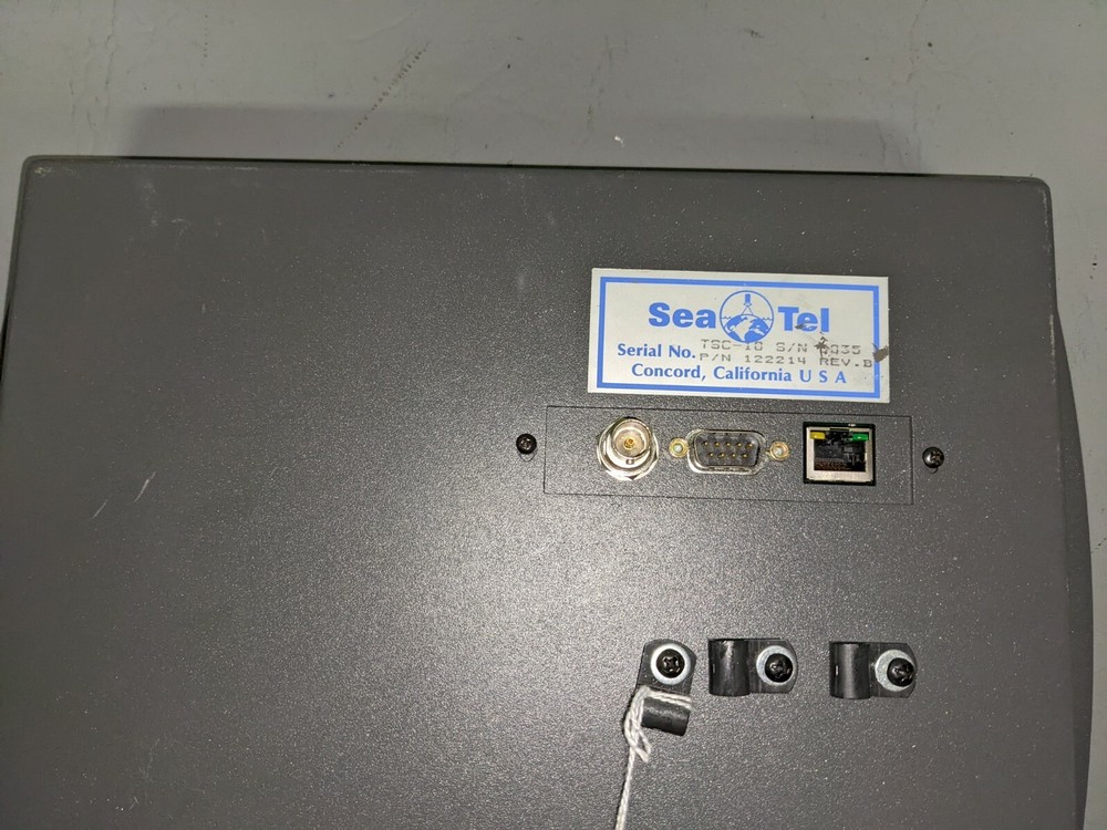Sea Tel TSC-10 Touchscreen Control Unit Untested (M7)