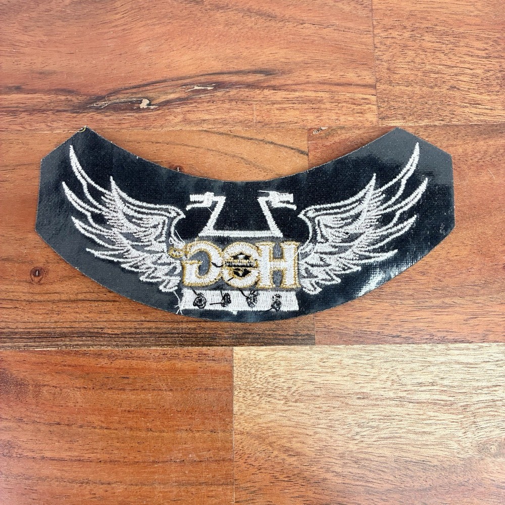 2016 HARLEY DAVIDSON OWNERS GROUP HOG VEST JACKET PATCH Bars Wings