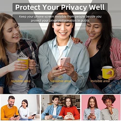 Privacy Screen Protector - iPhone 16e / iPhone 14 / iPhone 13 Pro / iPhone 13