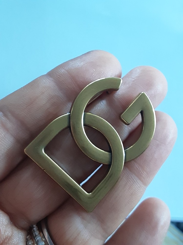 DOLCE & GABBANA Brooch pin bronze
