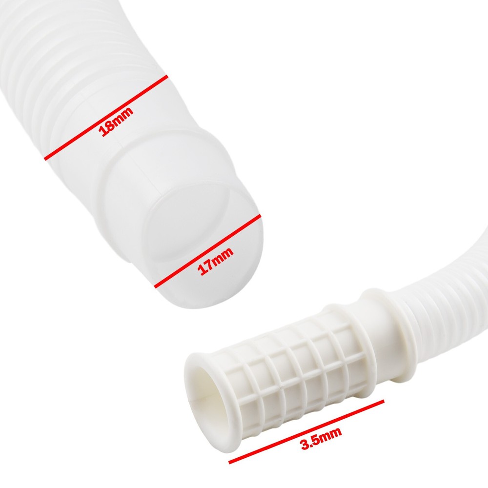 Universal and Extendable Drain Hose Perfect for Semi Automatic Washing Machine