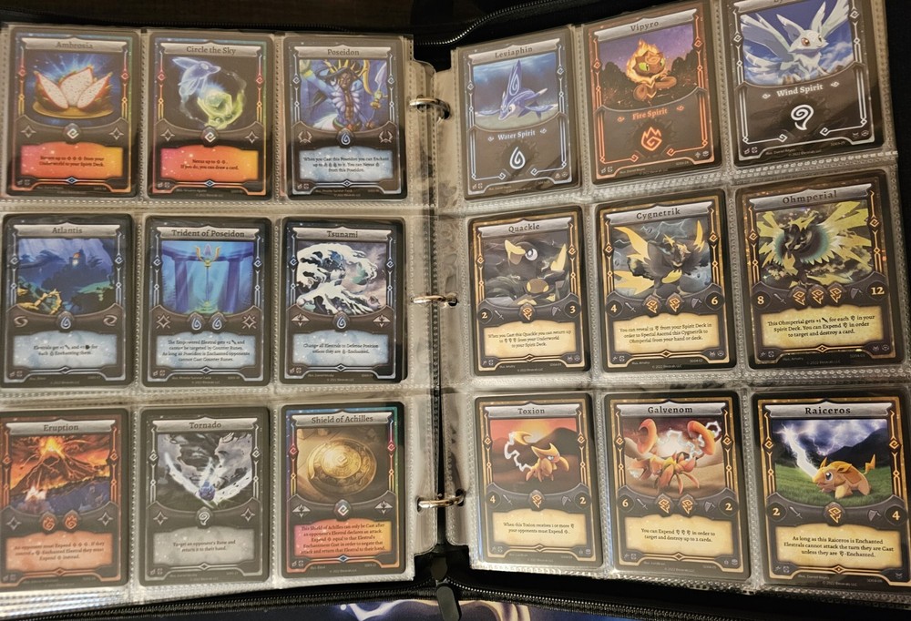 Elestrals - Kickstarter Master Set | Includes Binder, Promos & SD Exclusives
