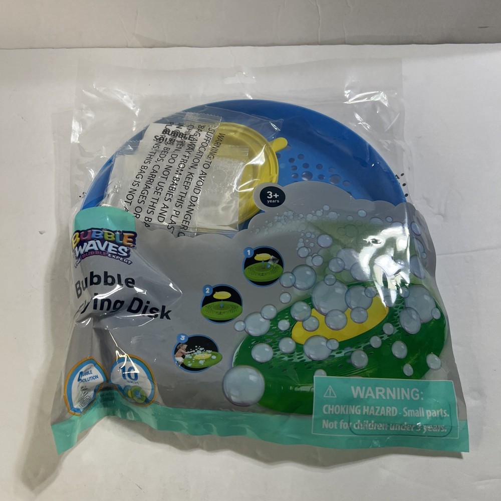 Outdoor 10inch Bubble Disc With 4 Piece Bubble Solution