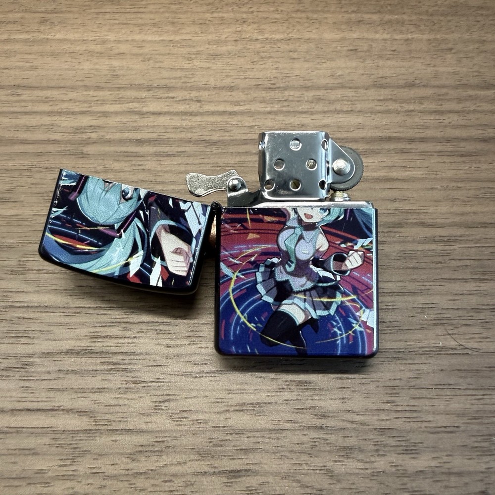 Hatsune Miku Wind Resistant Lighter