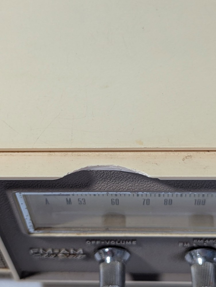 Panasonic Solid State Transistor AM/FM Radio Model RE-6137 Vintage