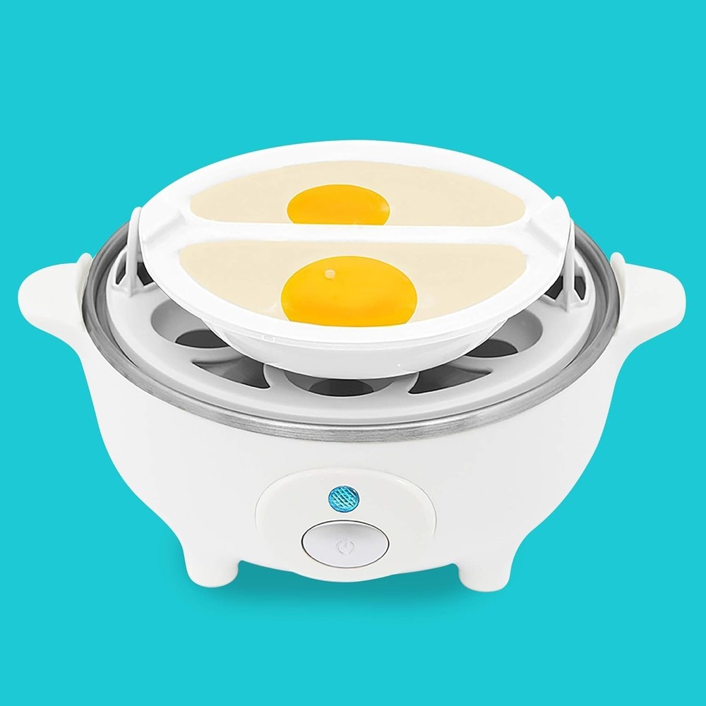 Automatic Egg Cooker with Timer: Perfect Hard, Medium, or Soft Boiled Eggs