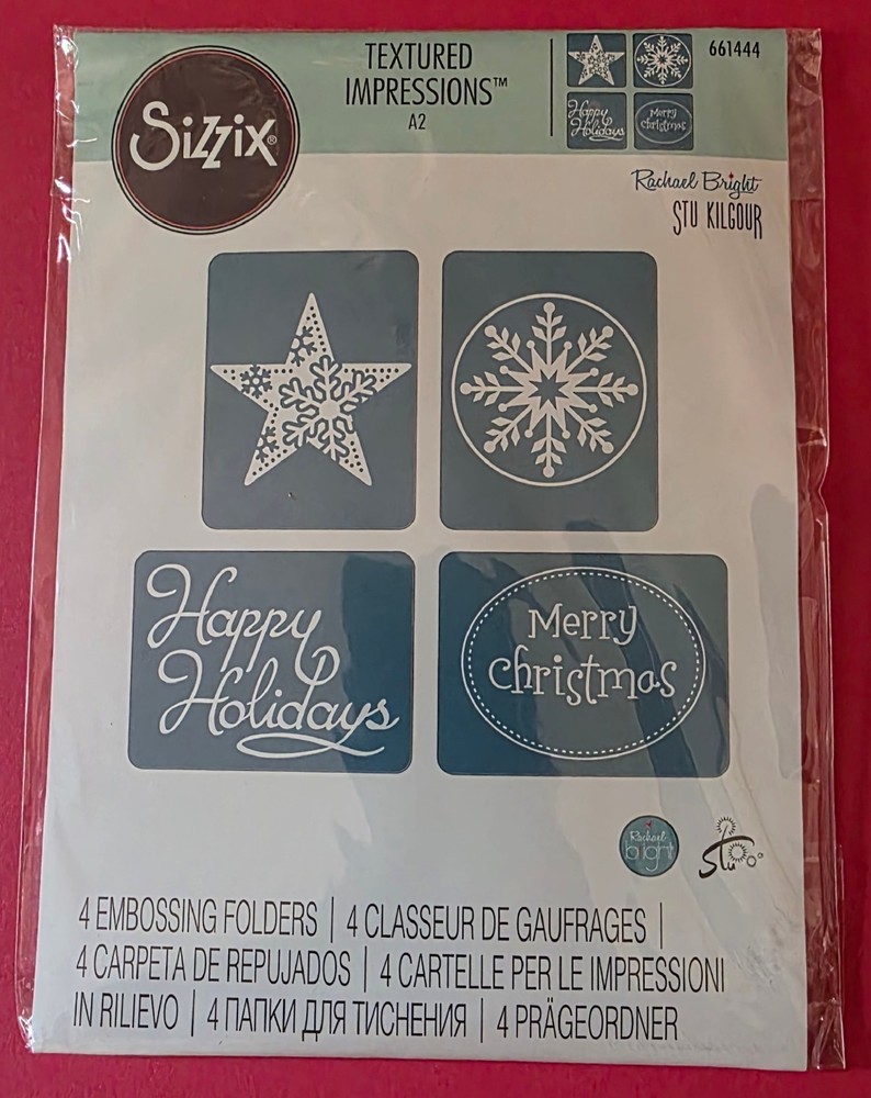Sizzix Textured Impressions A2 661444