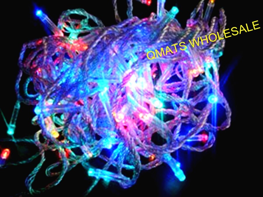 30FT = 10M LED Multi-color Christmas Wedding Light  Wire String 8 FUNCTION Party