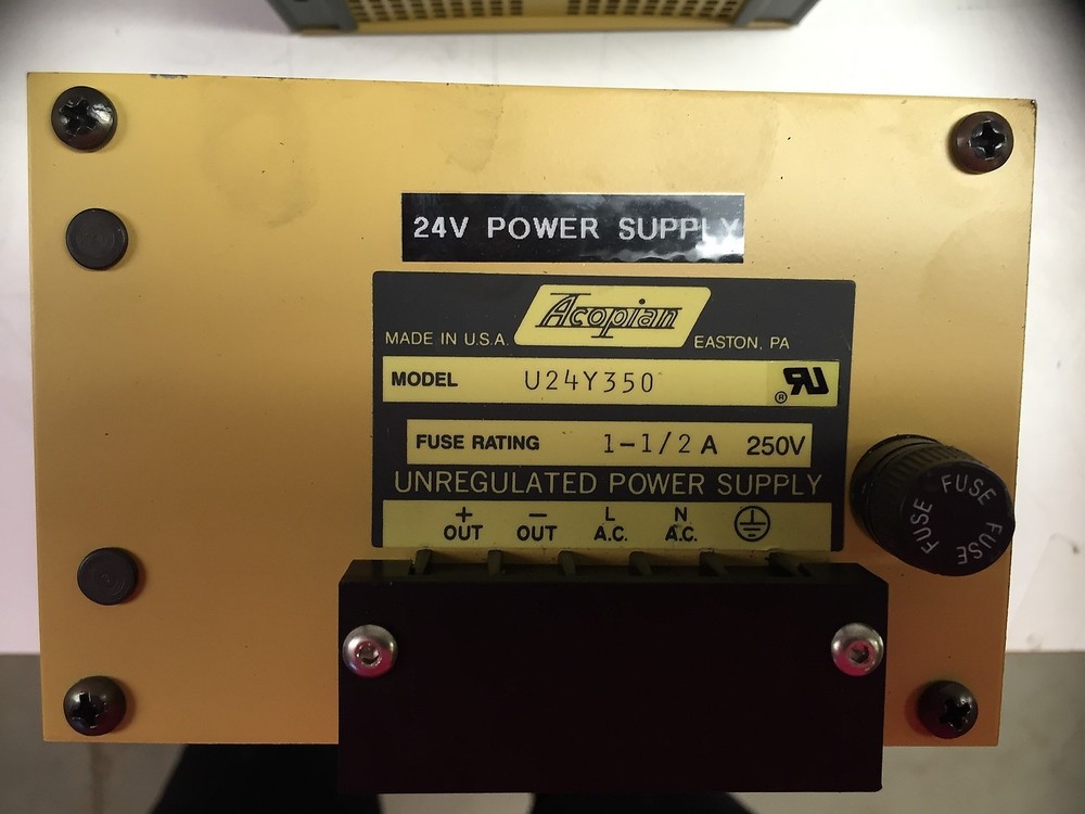 Acopian U24Y350 24Volt Unregulated Power Supply