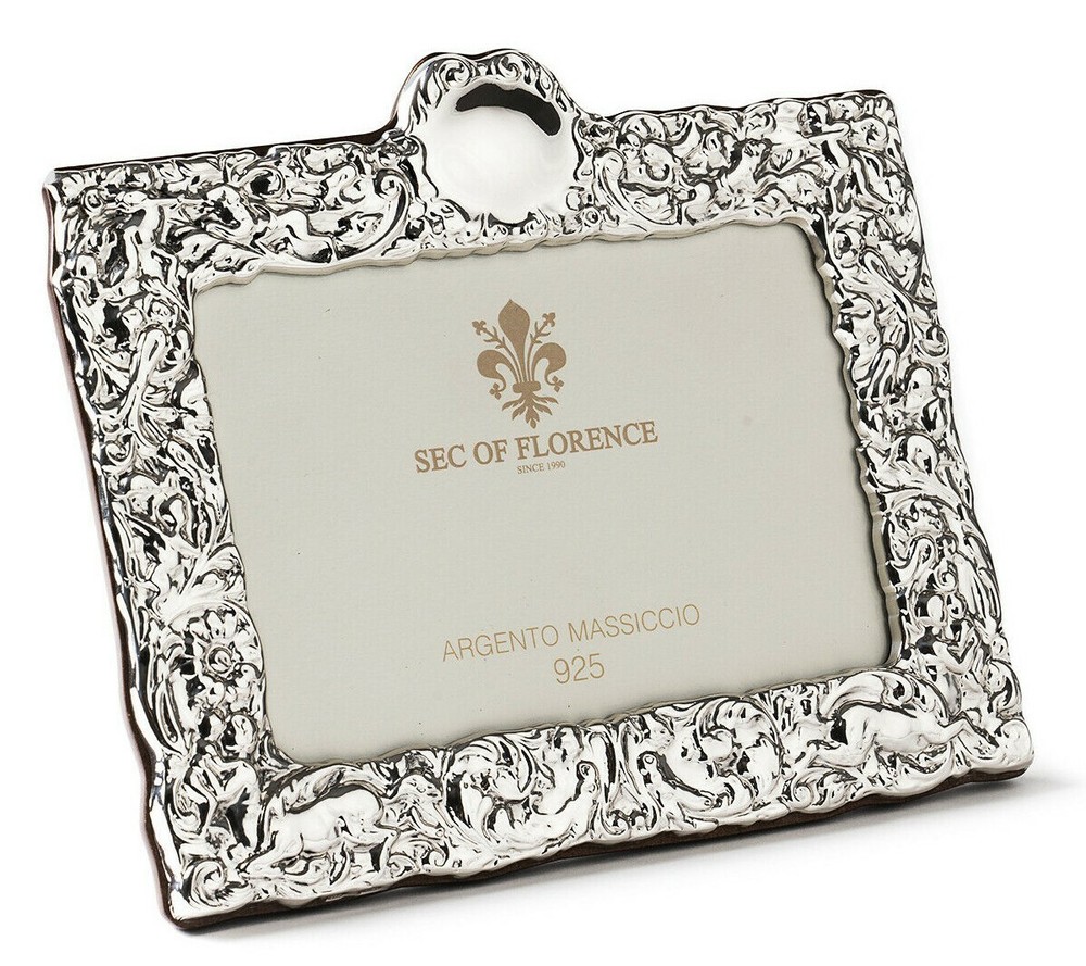 10x15 Luxury 925 Solid Silver Gemstone Frame 8005/10x15