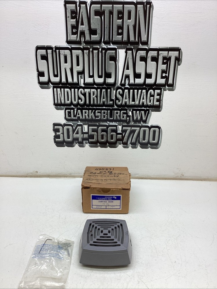 Edwards Surface Horn 250VDC 875-S1 NIB