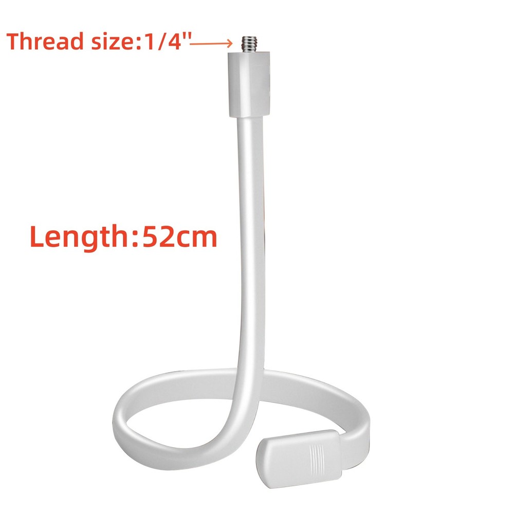 1 PC 1/4'' Flexible Twist Mount Base Bracket Accessories For Security Camera