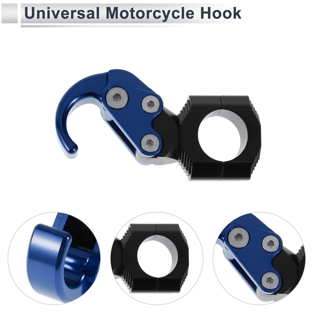 Alluper Motorcycle Hook for Minio 1 Set Blue