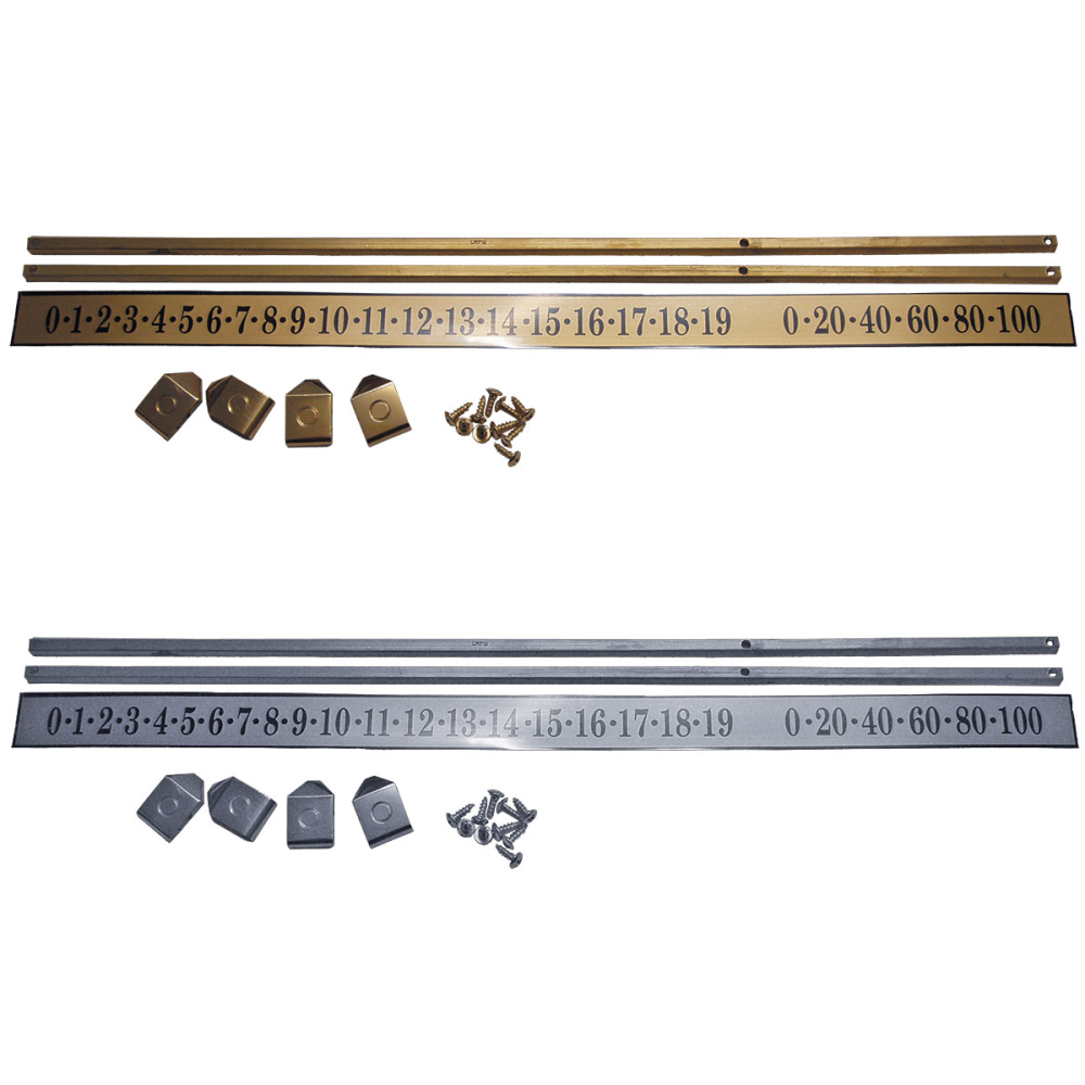 SCOREBOARD RAIL AND POINTER SET
