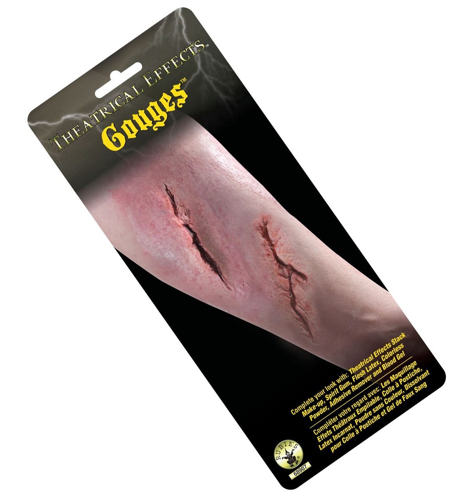 Theatrical Makeup Effects Gouges