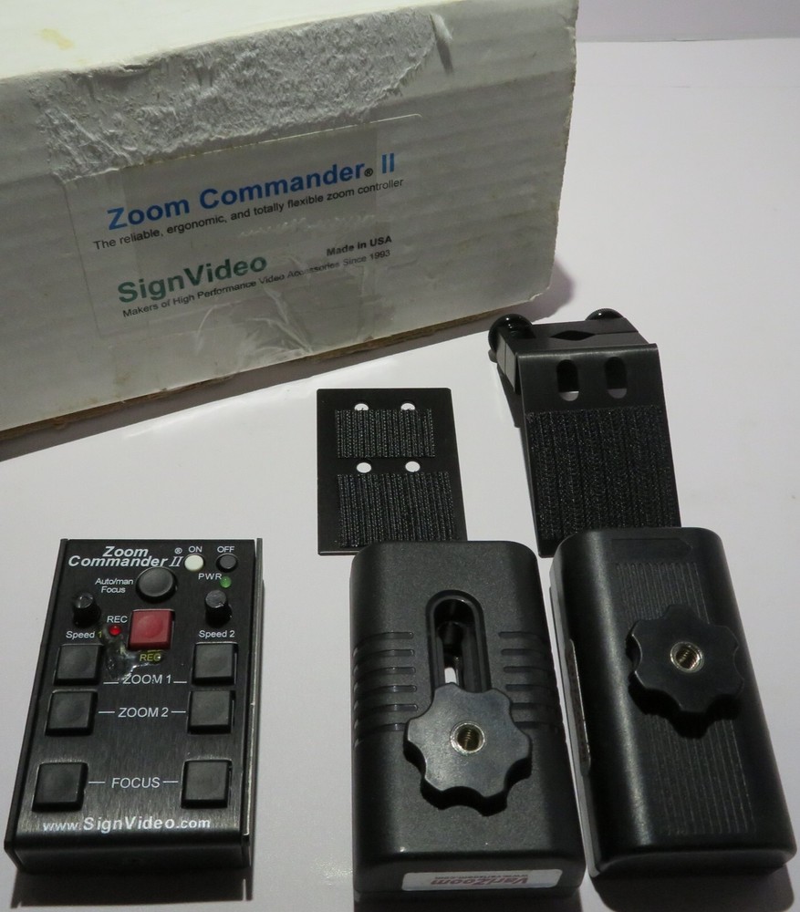 Sign Video Zoom Commander II Controller w/ Original Box