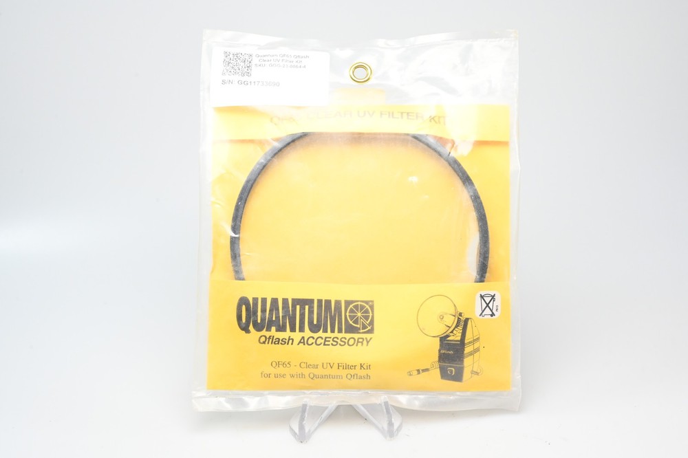Quantum QF65 Qflash Clear UV Filter Kit #G690