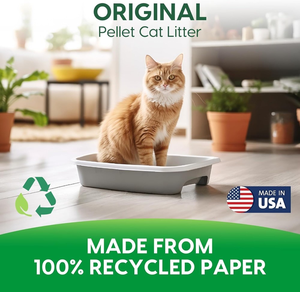 Biodegradable 25lb Cat Litter Pellets