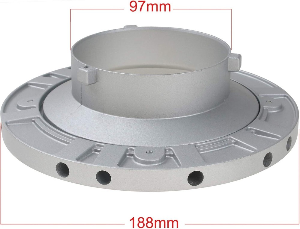 Aluminum Speed Ring for Studio Flash Softbox