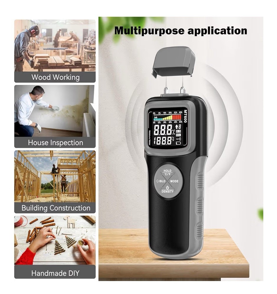 Wood Moisture Meter Model MT600