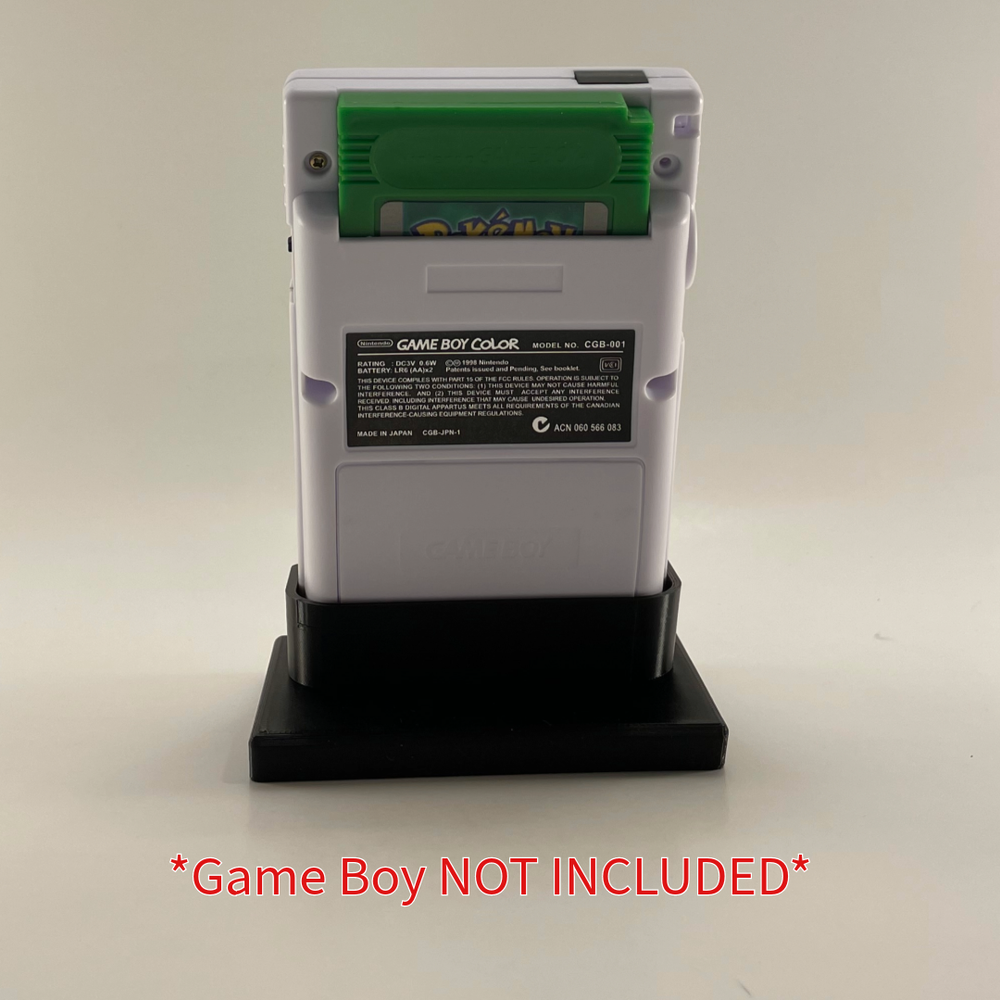 Game Boy Color System Display/Stand/Holder - DISPLAY ONLY (Customize Colors)