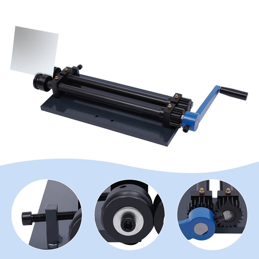 Heavy Duty Manual Bending Machine Set Bead Roller Sheet Metal Bead Roller 6 Dies