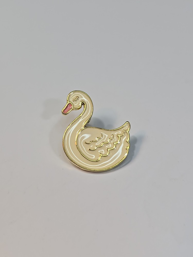Swan Bird Lapel Pin