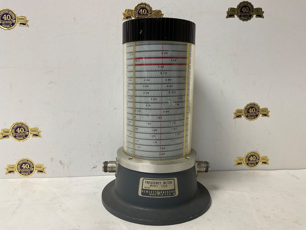 Hewlett Packard HP model 536A Frequency Meter Ham Radio testing unit