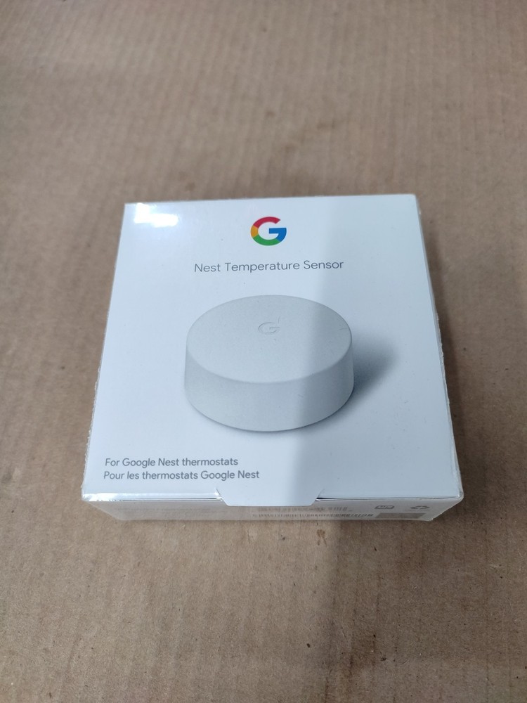 New Google Nest Temperature Sensor 3rd White Model T5000SF Sealed Box