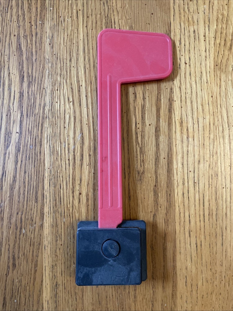 PostMaster Mailbox Replacement Flag Kit Rust Proof Plastic Red