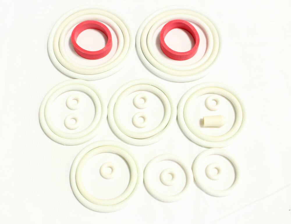 Chicago Coin Olympics Machine Pinball Machine Rubber Ring Kit - White