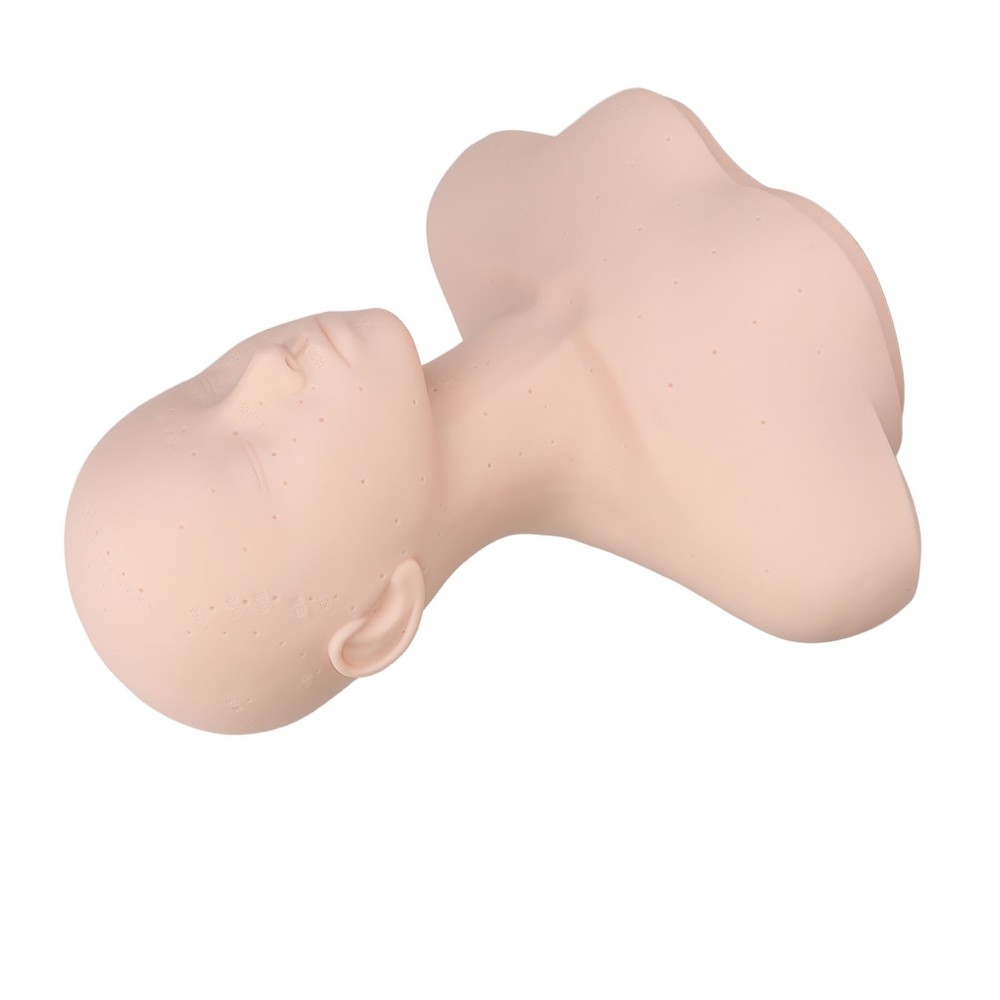 Versatile Soft Comfortable Practice Training Mannequin Head For Beauty Care